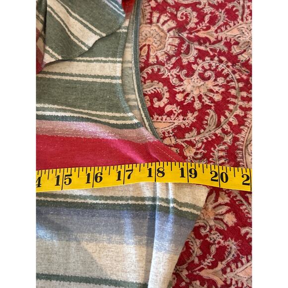 Lauren Ralph Lauren Sunset Striped Ruffle Knit Dress - Picture 5 of 6